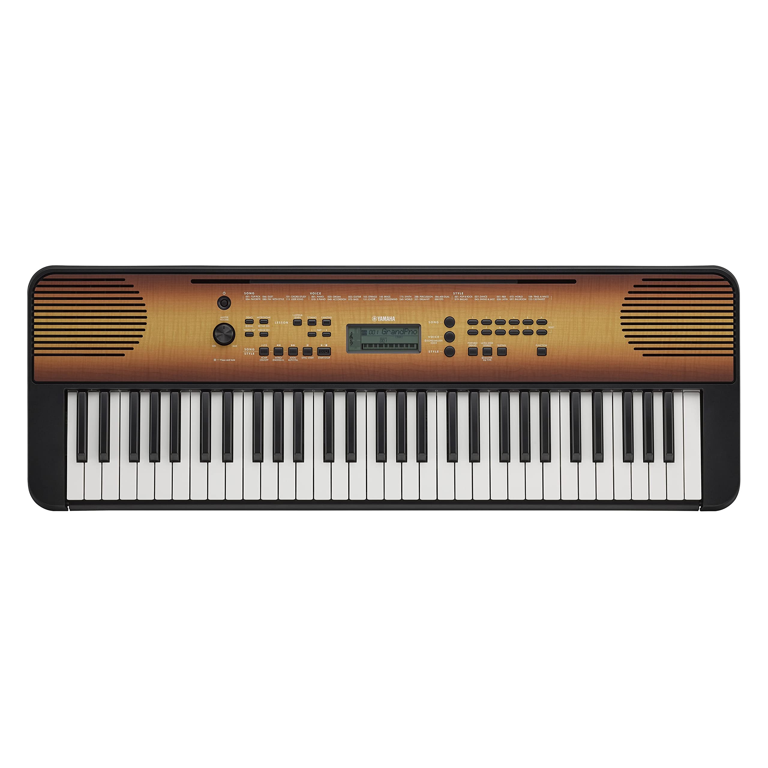Yamaha PSR-E360DW tastiera digitale 61 tasti nero acero