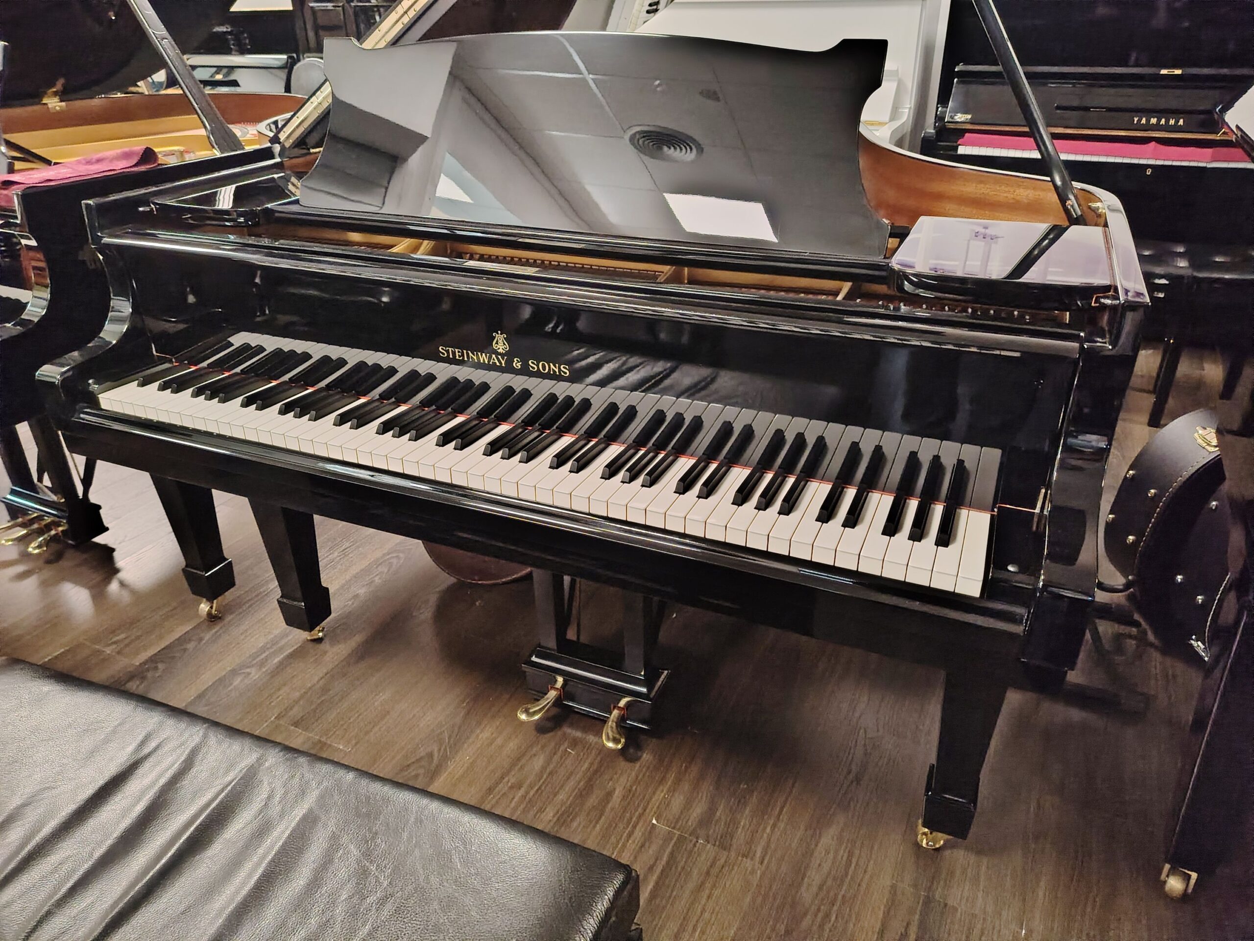 Steinway & Sons A188 pianoforte mezza coda nero occasione