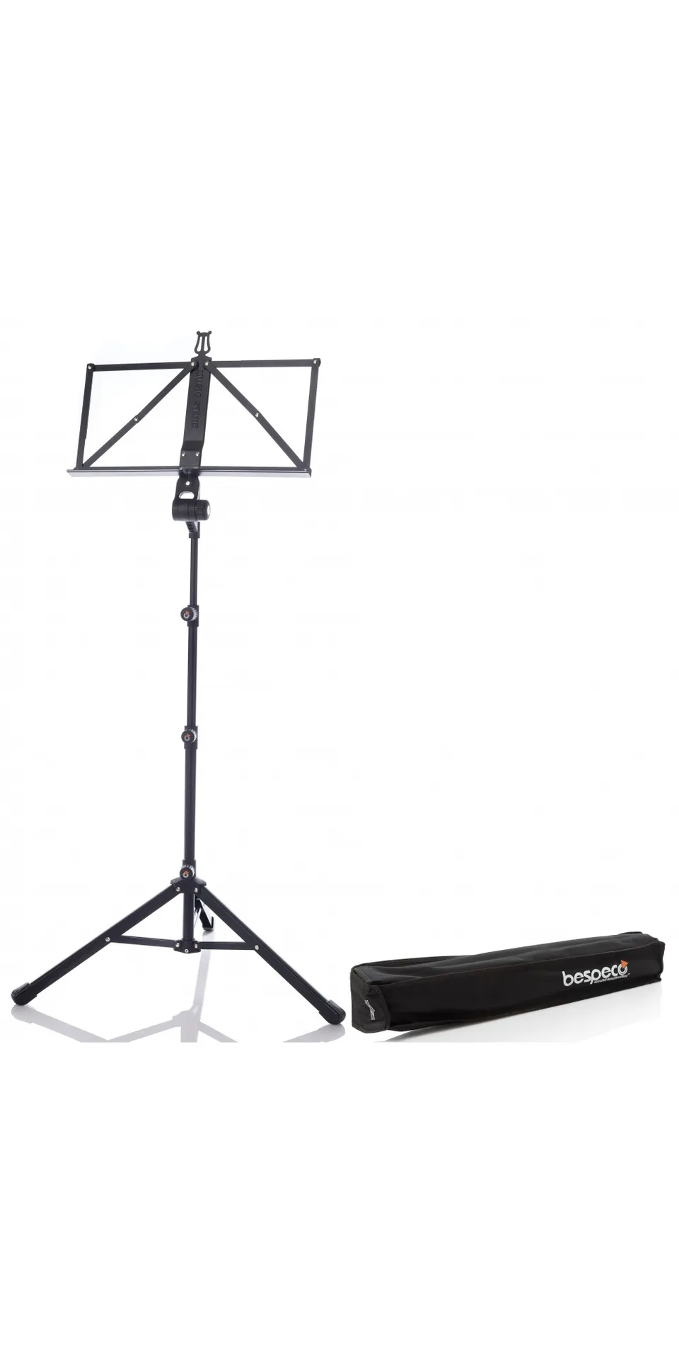 Bespeco PX2 Leggio Musicale Alluminio con Borsa