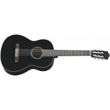 Yamaha C40 chitarra classica nera con custodia studio