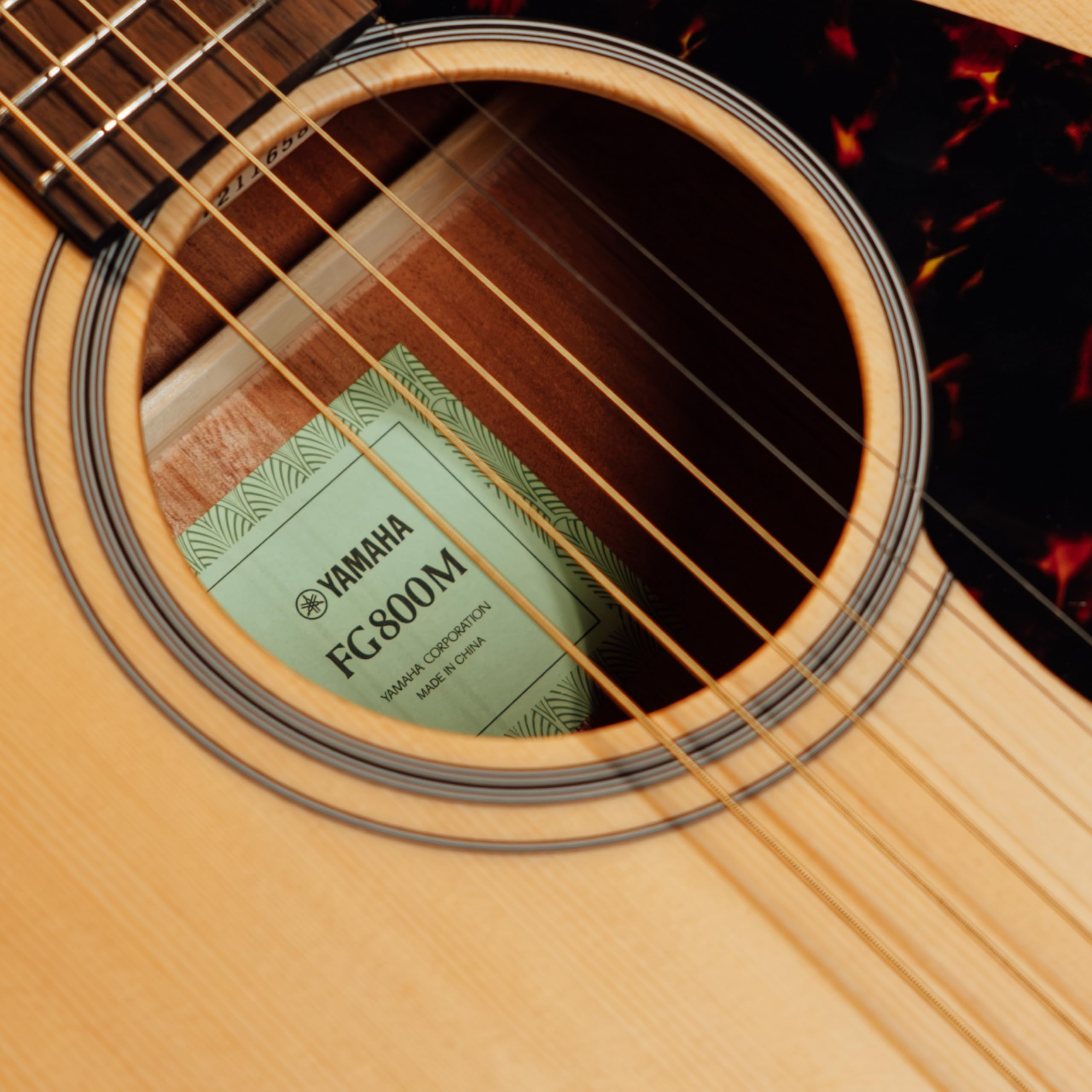 Yamaha FG800M chitarra acustica naturale opaco 4/4