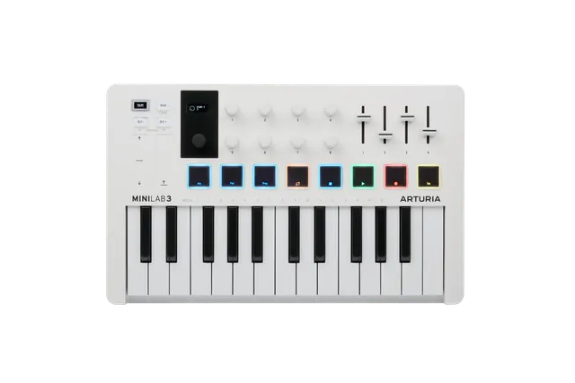 Arturia MiniLab 3 Tastiera MIDI 25 Tasti con Pad USB-C