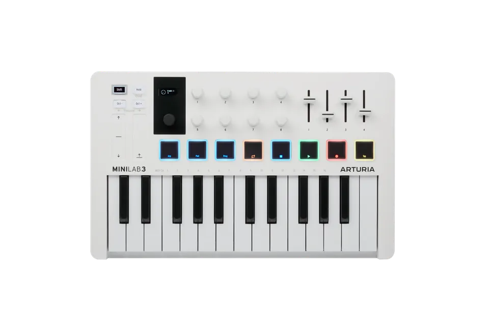 Arturia MiniLab 3 Tastiera MIDI 25 Tasti con Pad USB-C