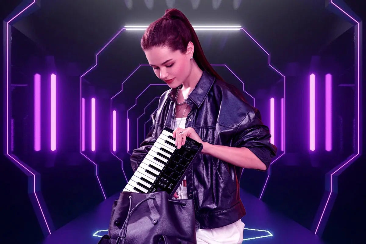 Terence MIDI 25 Tastiera Controller 25 Tasti con Pad RGB