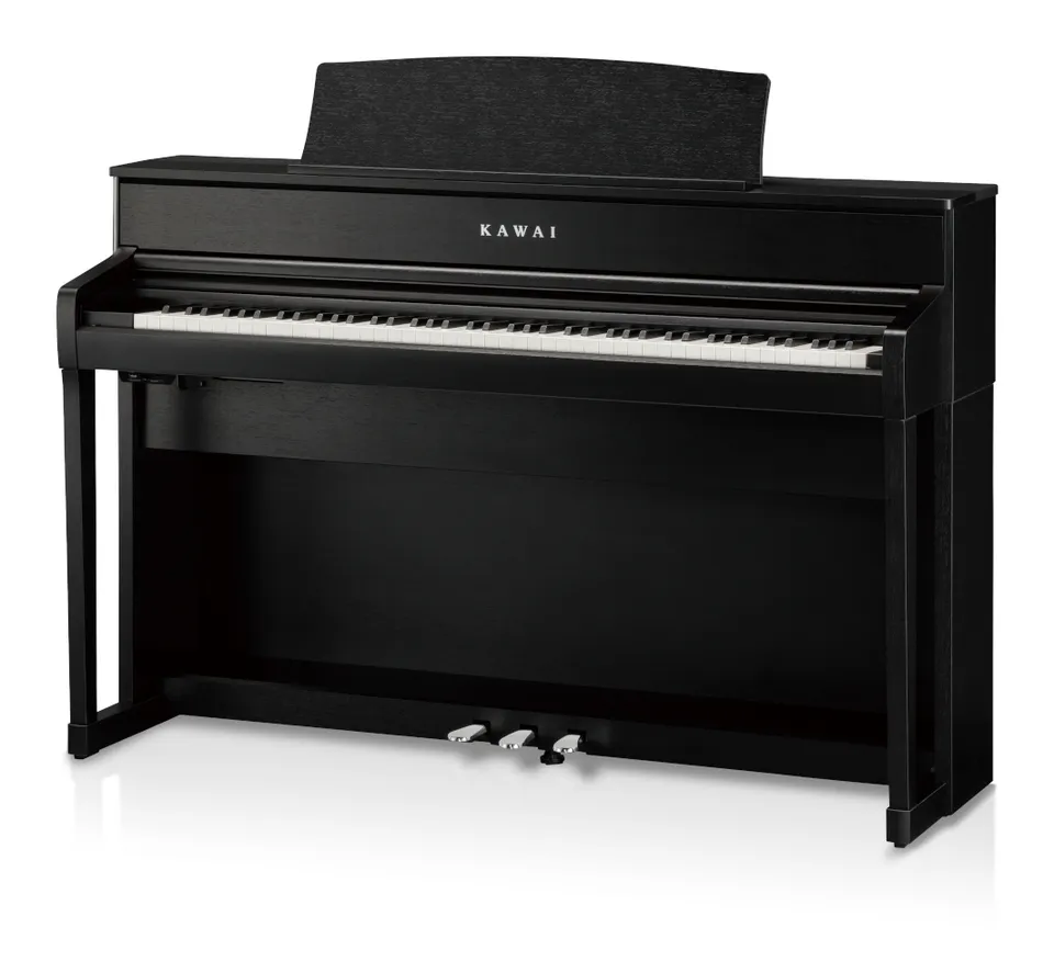 Kawai CA701 pianoforte digitale verticale tasti legno