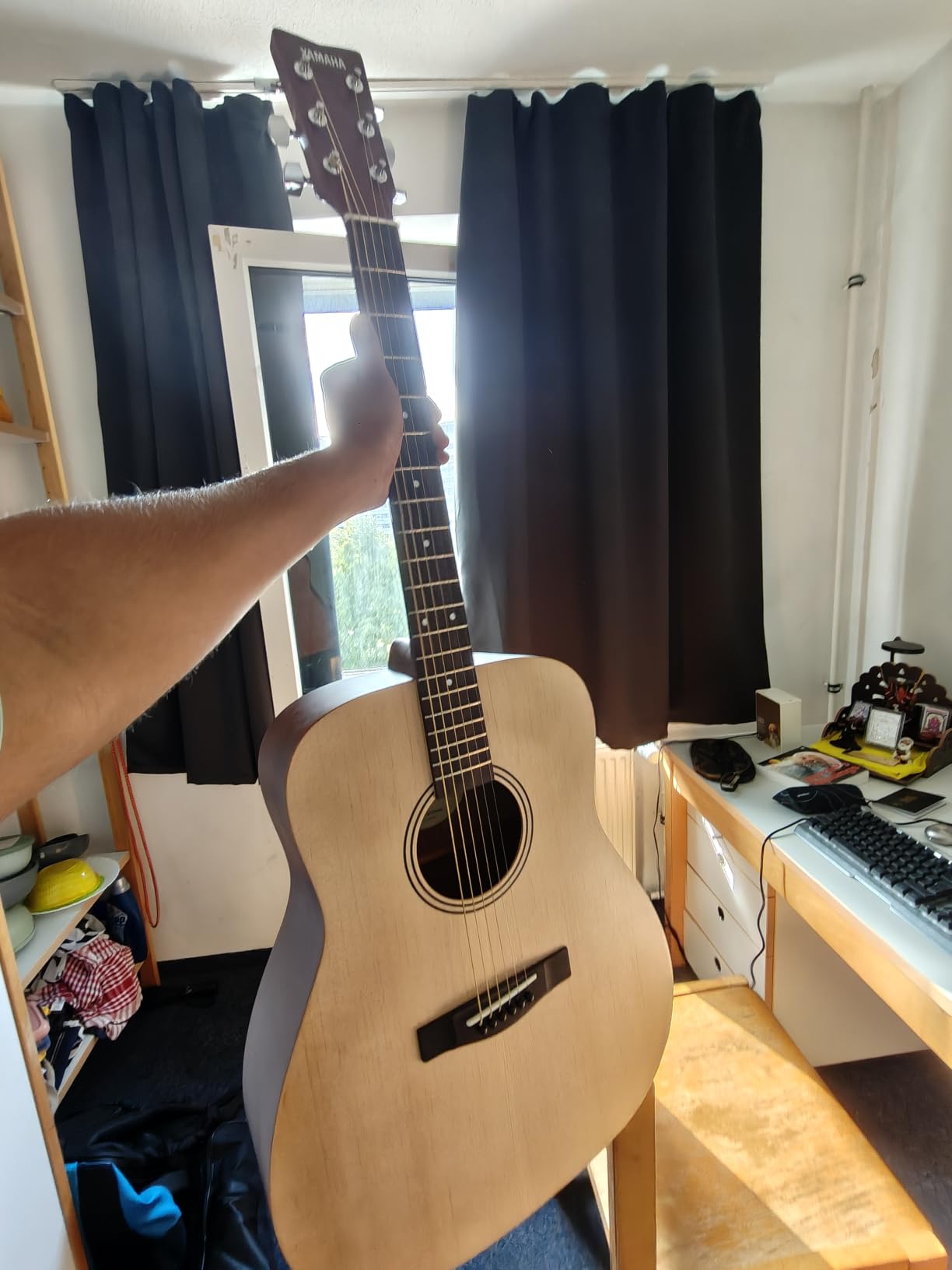 Yamaha F400 Chitarra Acustica Dreadnought Natural Satin