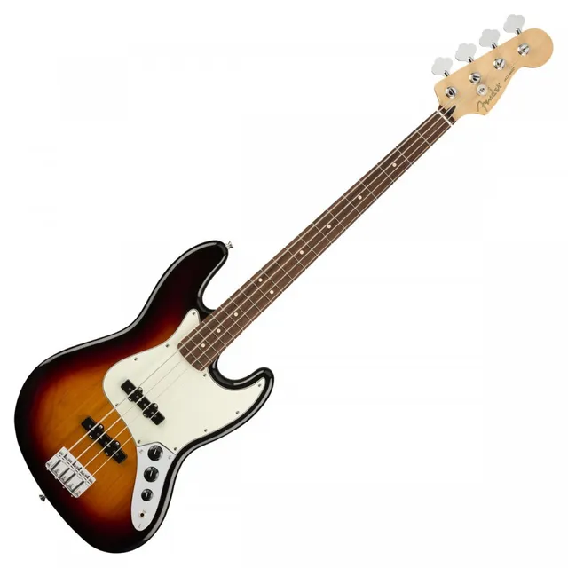 Fender Player Jazz Bass 3 Tone Sunburst Pau Ferro