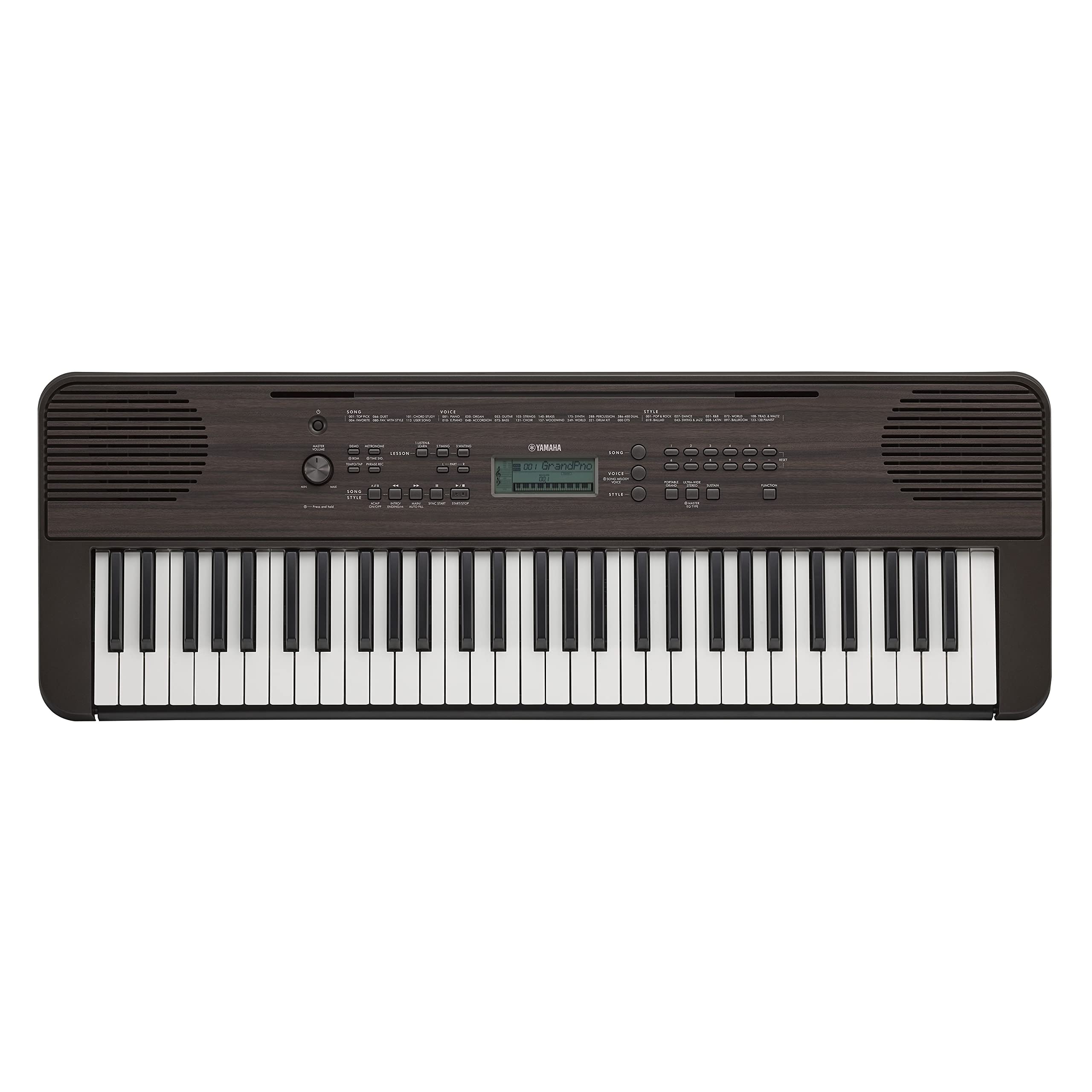 Yamaha PSR-E360DW tastiera digitale 61 tasti nero acero
