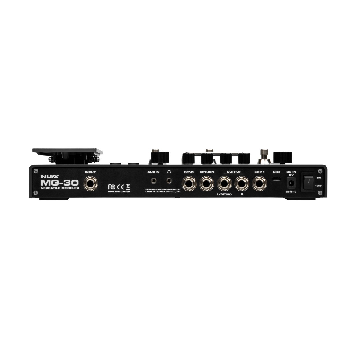 NUX MG-30 pedaliera chitarra basso con looper e drum