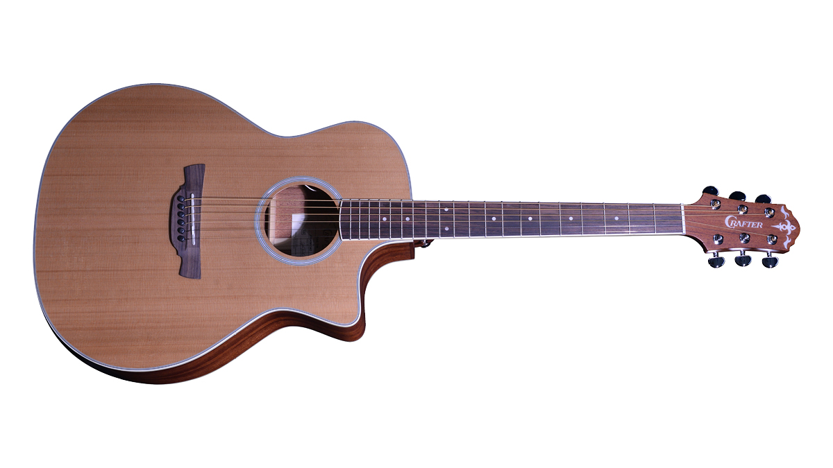 Crafter GAE 7/N Chitarra acustica cedro ex demo cutaway
