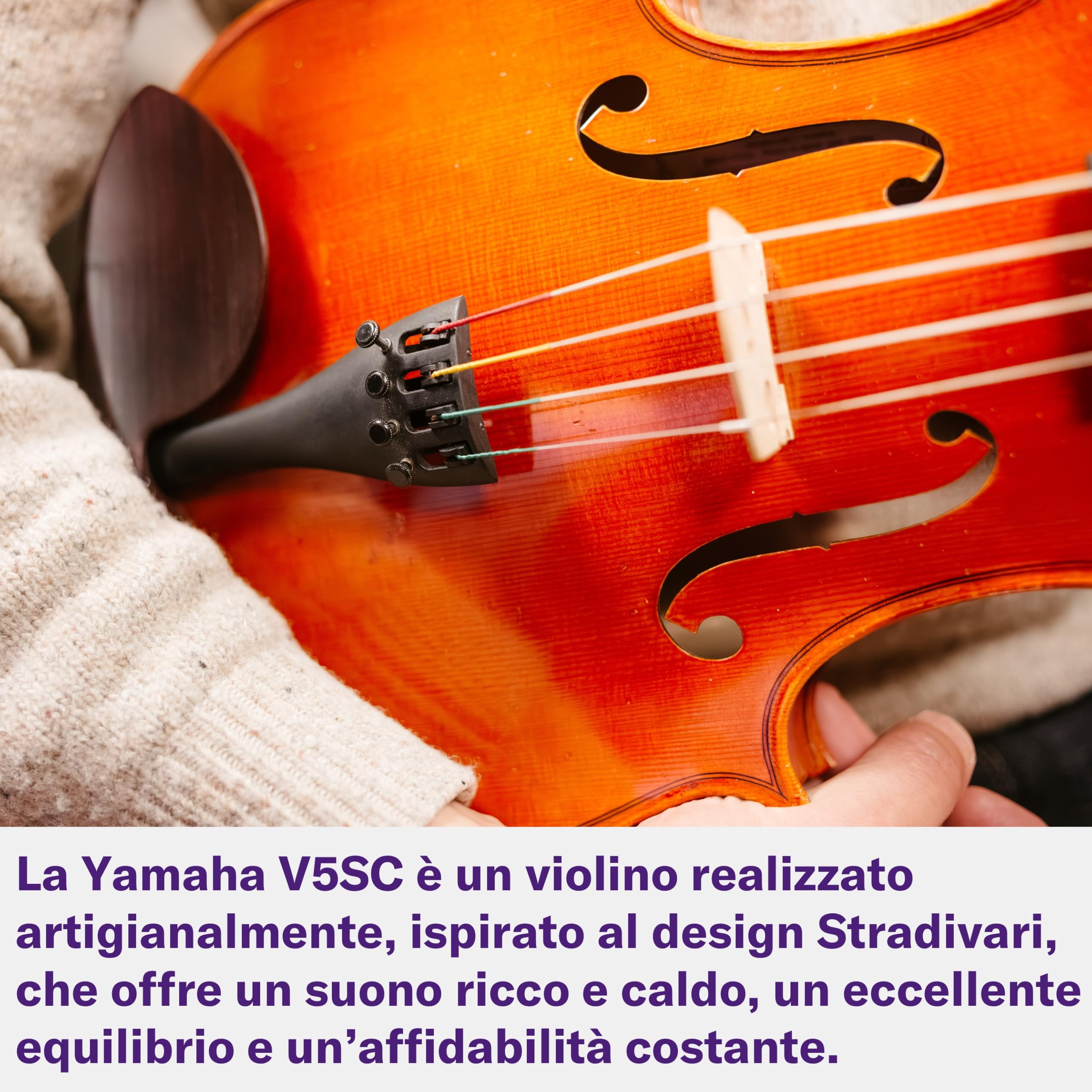 Yamaha V5SC Violino Acustico 1/16 Marrone
