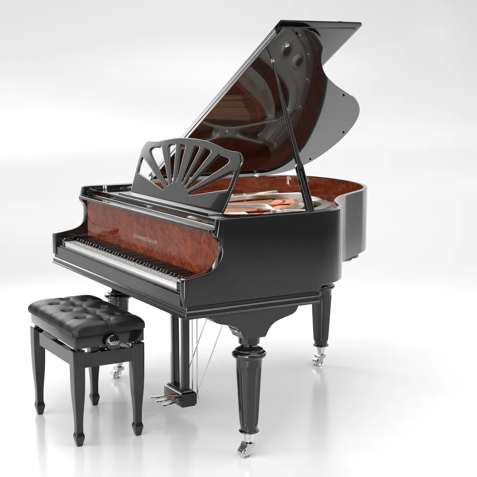 Seiler Johannes Seiler GS-150 LN pianoforte a coda nero lucido