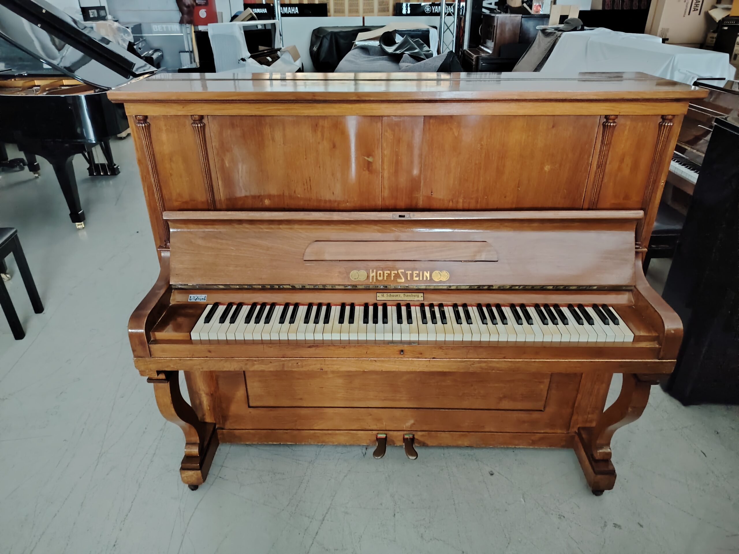 Hoffstein Noce pianoforte verticale tedesco amatoriale
