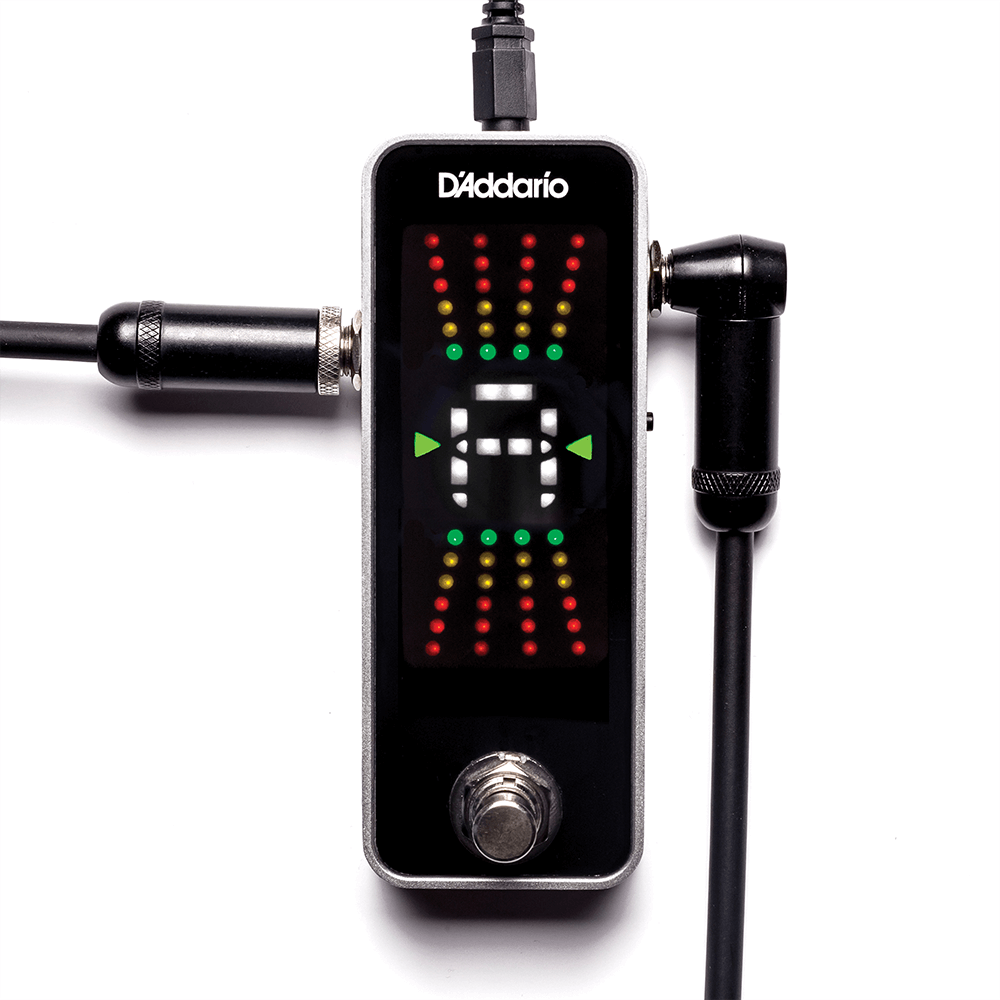 D'Addario PW-CT-20 accordatore pedale cromatico True Bypass
