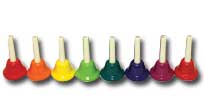 Boomwhackers Chroma-Notes CNHB-D campanelli a mano 8 note