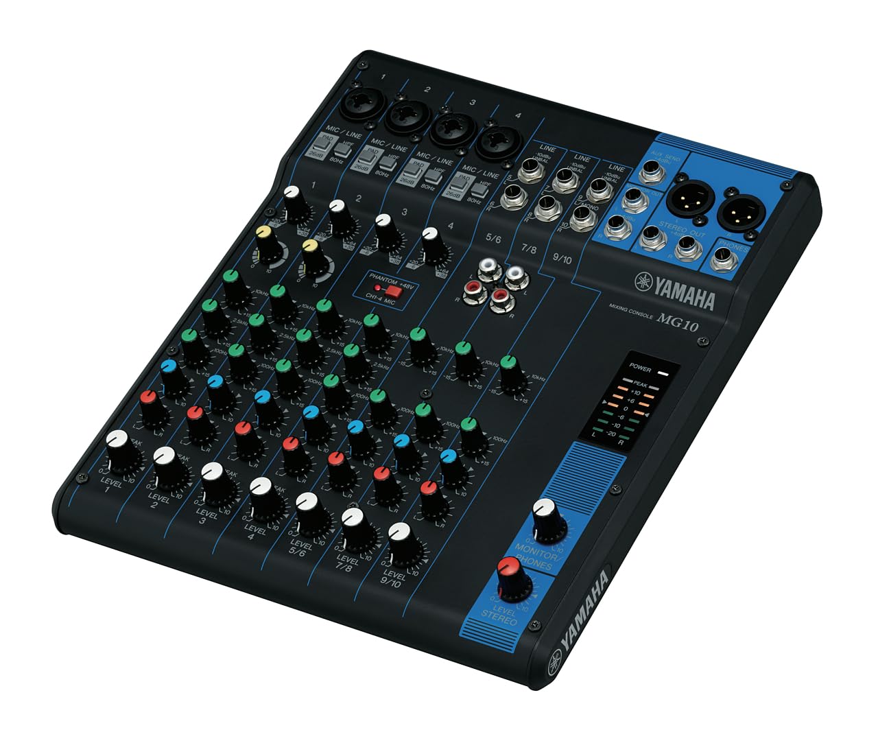 Yamaha MG10 Mixer 10 Canali Nero con D-PRE