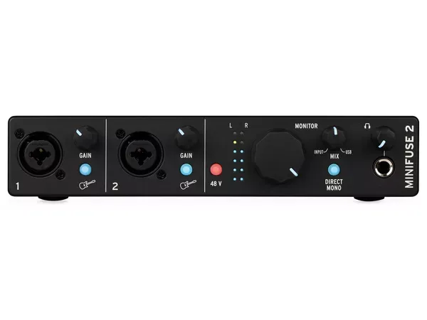 Arturia MiniFuse 2 Nera scheda audio USB-C