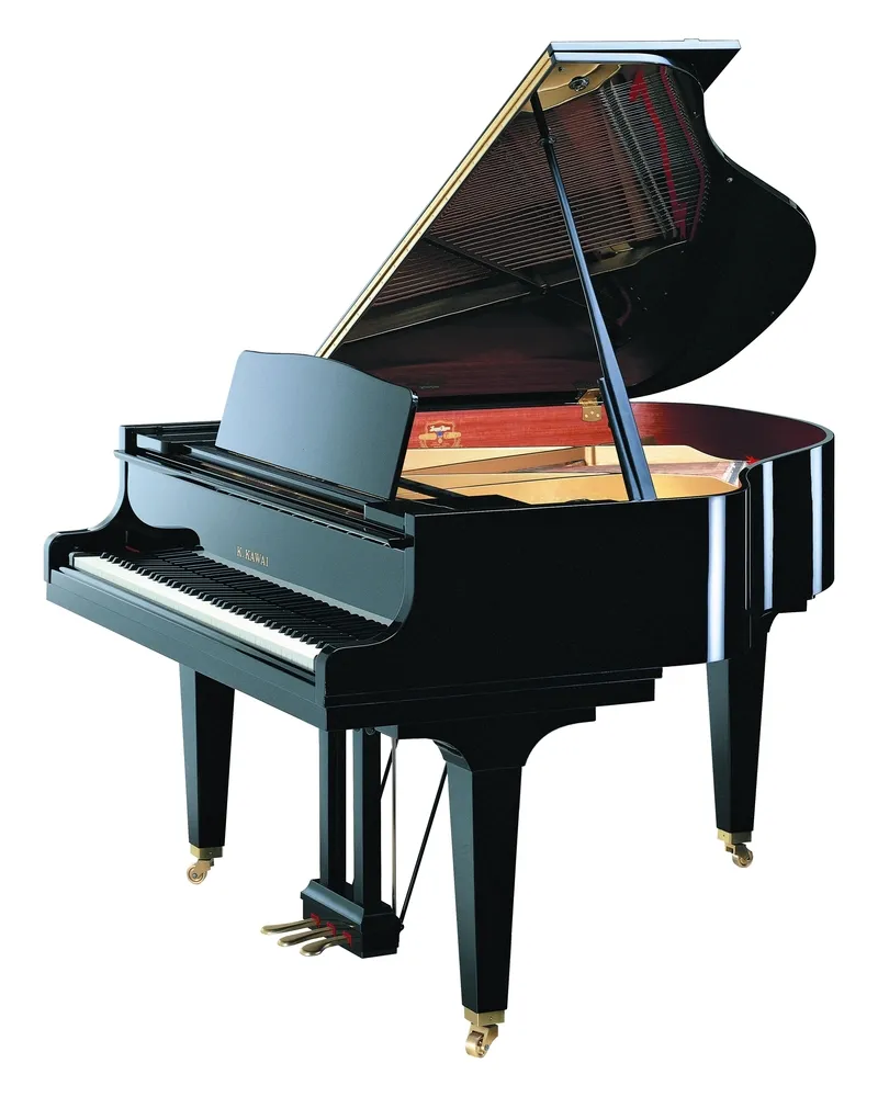 Kawai GE-30 pianoforte a coda nero lucido uso studio