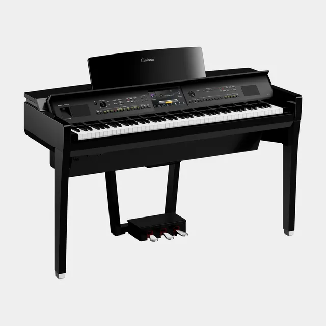 Yamaha Clavinova CVP909PE Piano Nero Lucido