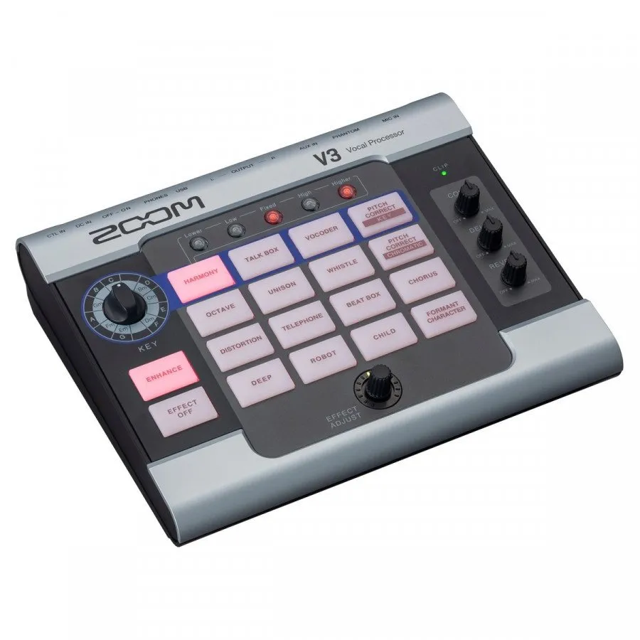 Zoom V3 processore voce con USB per streaming