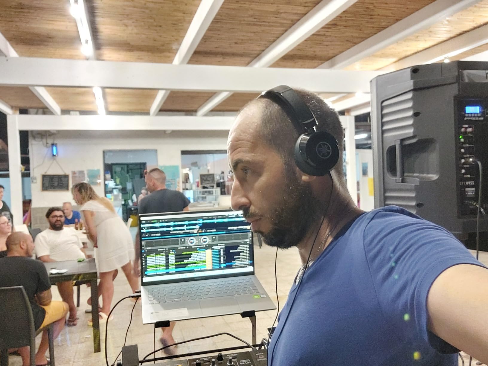 Yamaha HPH-50B Cuffie On Ear Nere Cavo 2 m