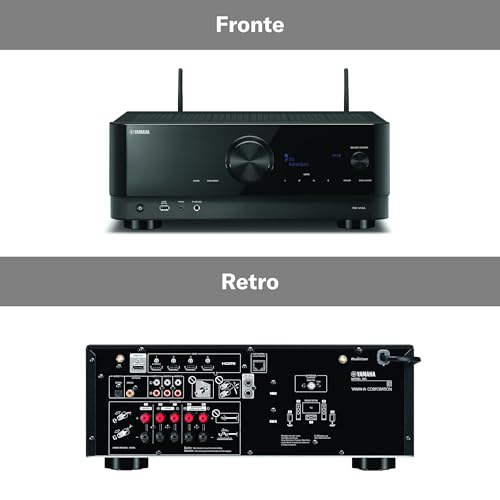 Yamaha RX-V4A Sintoamplificatore 5.2 Nero Bluetooth Wi-Fi