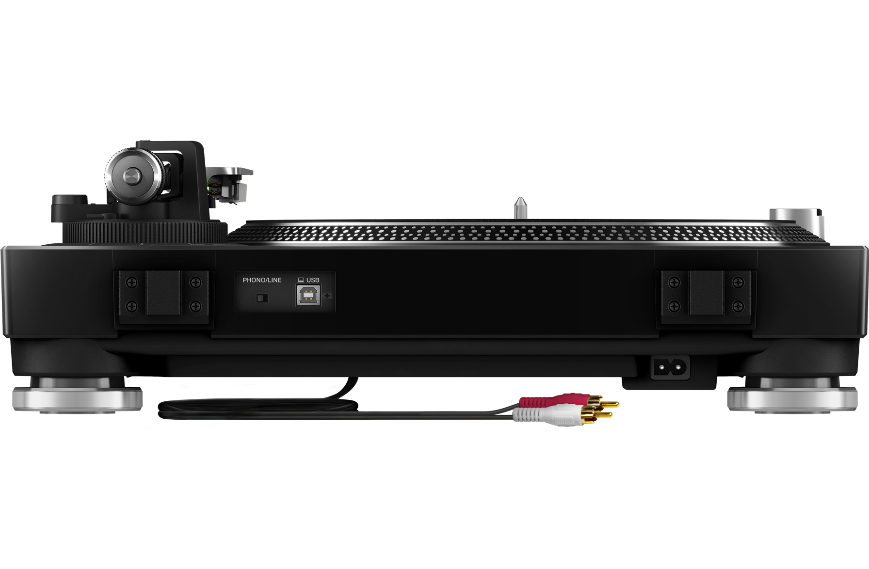 Pioneer PLX-500 giradischi USB nero coppia trazione diretta