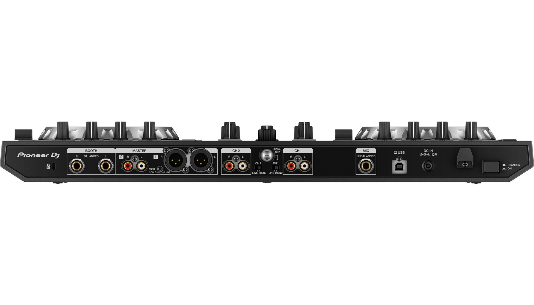 Pioneer DDJ-SR2 Controller DJ 2 Canali con Flight Case