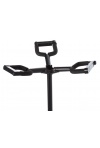 Bespeco SHG3 supporto 3 chitarre acciaio nero