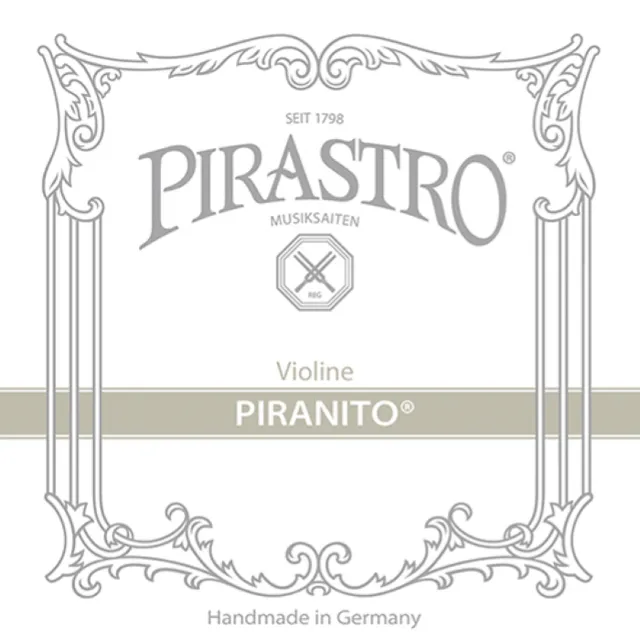 Pirastro Piranito set corde violino 4/4 acciaio