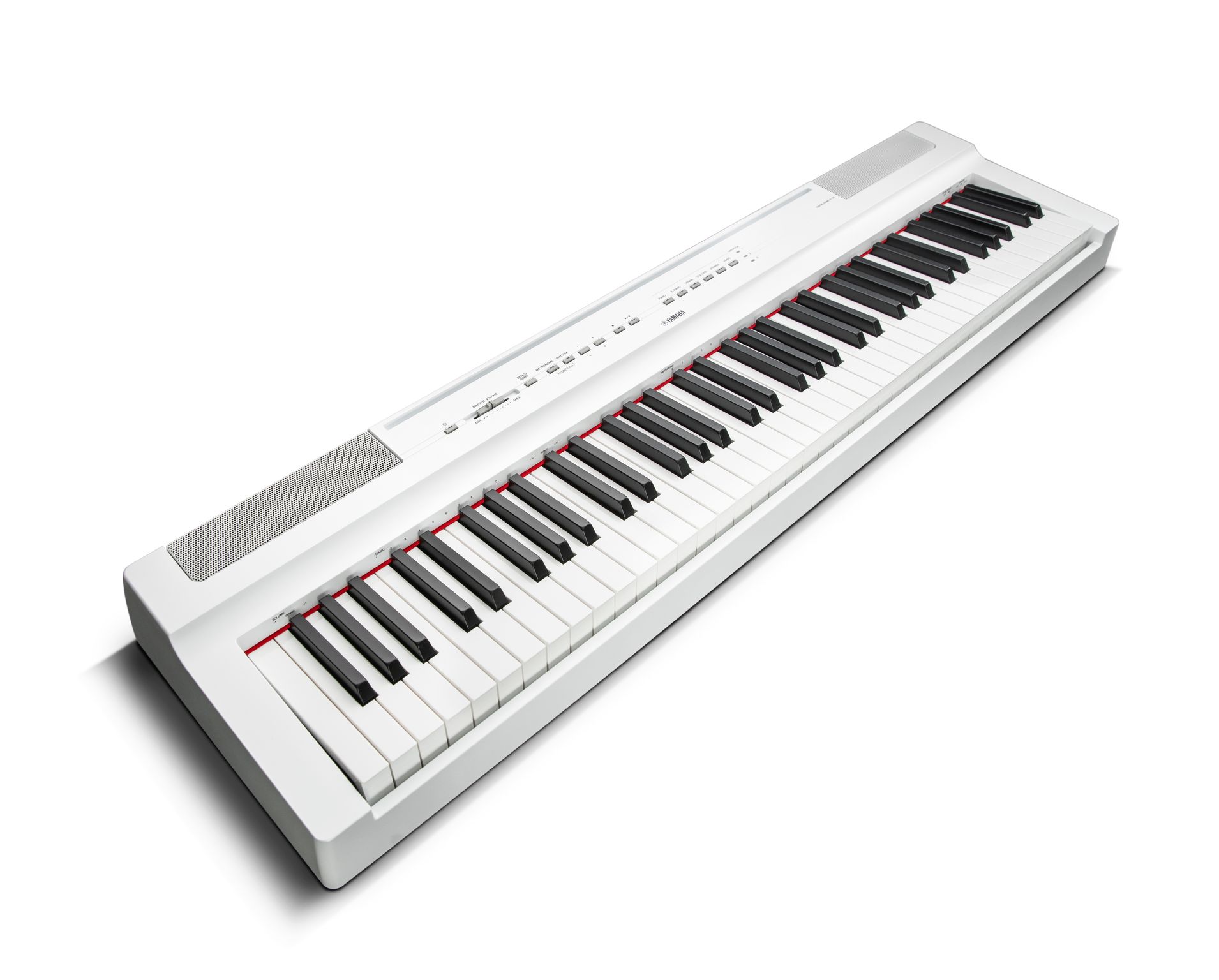 Yamaha P-121 WH pianoforte digitale 73 tasti bianchi bundle