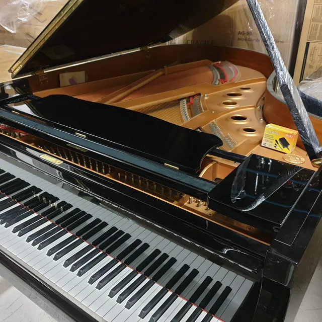 Yamaha C5 Silent Pianoforte a Coda Nero da Concerto