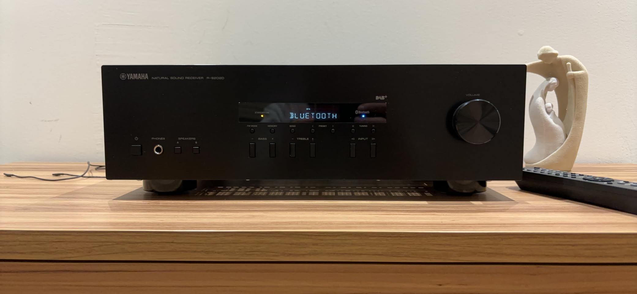 Yamaha R-S202D sintoamplificatore stereo nero Bluetooth