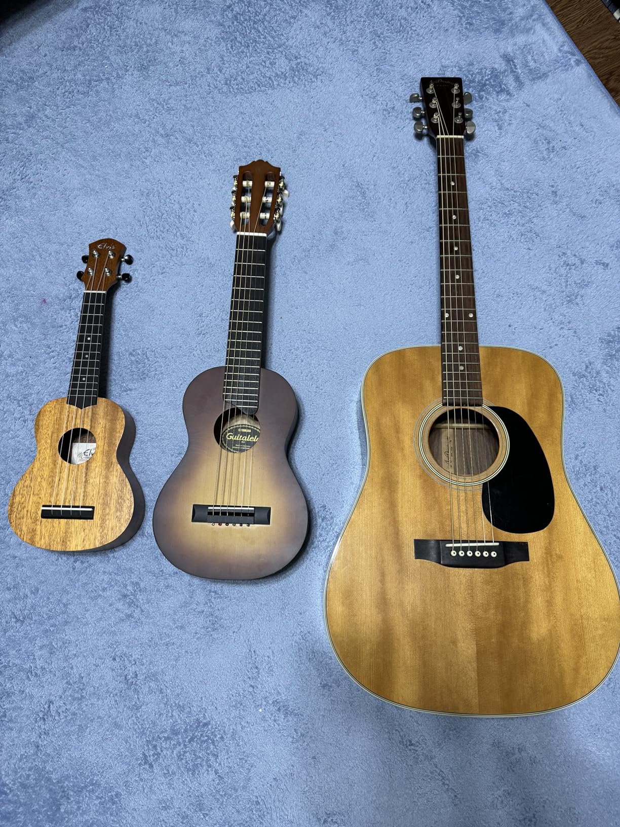 Yamaha GL1 Guitalele 6 Corde Naturale con Borsa