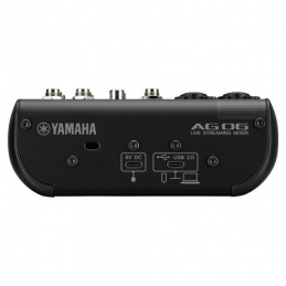 Yamaha AG06 MKII mixer scheda audio nero