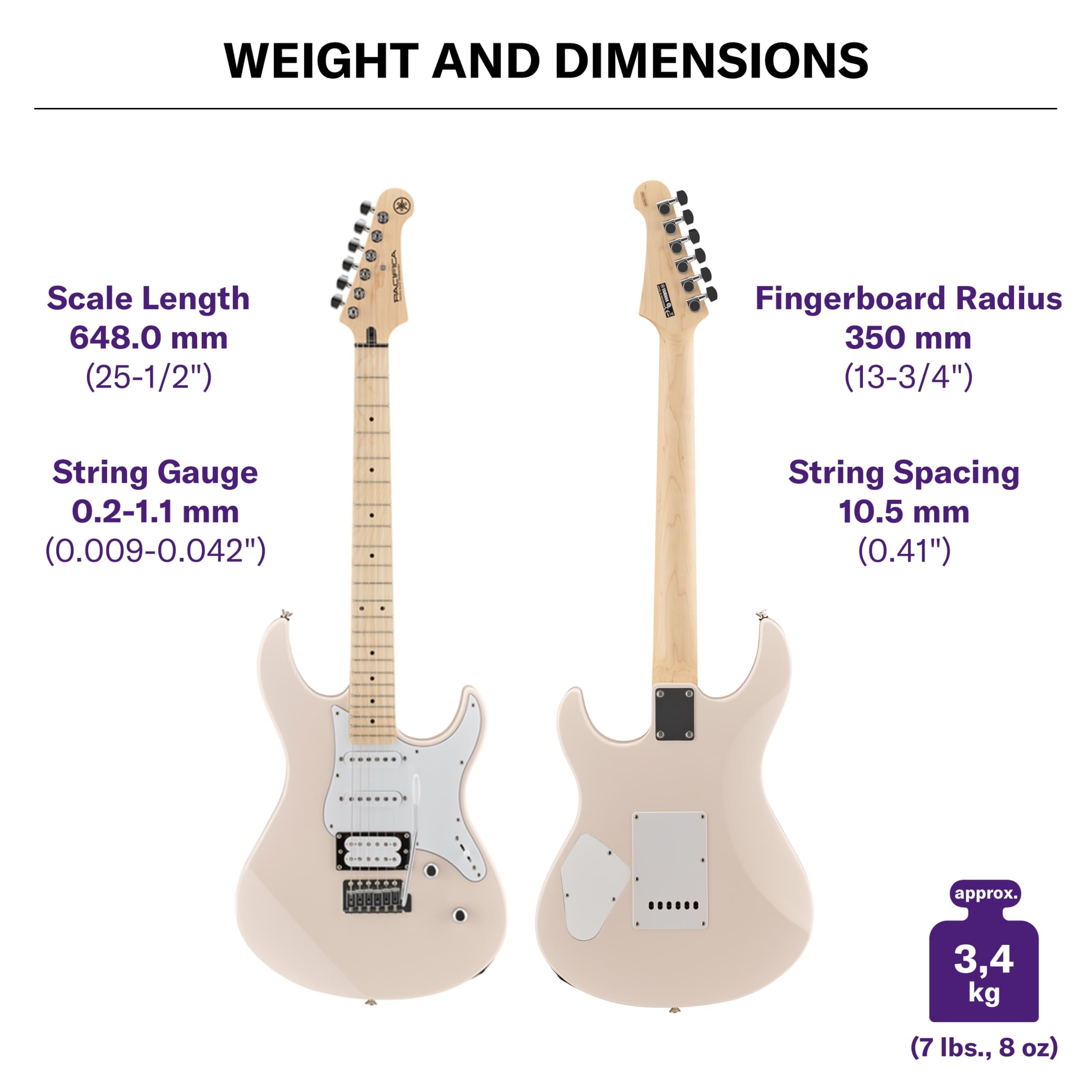 Yamaha Pacifica 112VM Chitarra Elettrica Rosa Sonic HSS