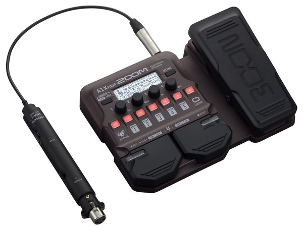 Zoom A1X Four multieffetto chitarra acustica con pedale