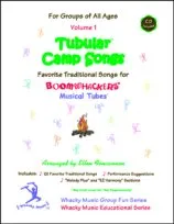 Boomwhackers Tubular Camp Songs libro con CD tutte le età