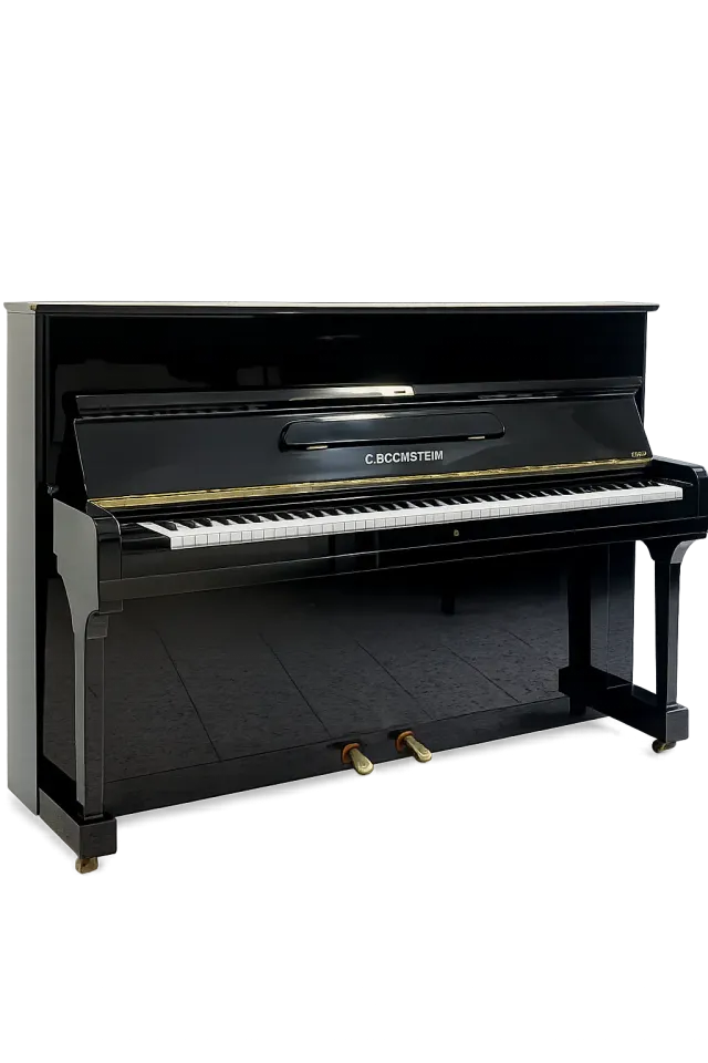 Bechstein 116 pianoforte verticale nero lucido usato