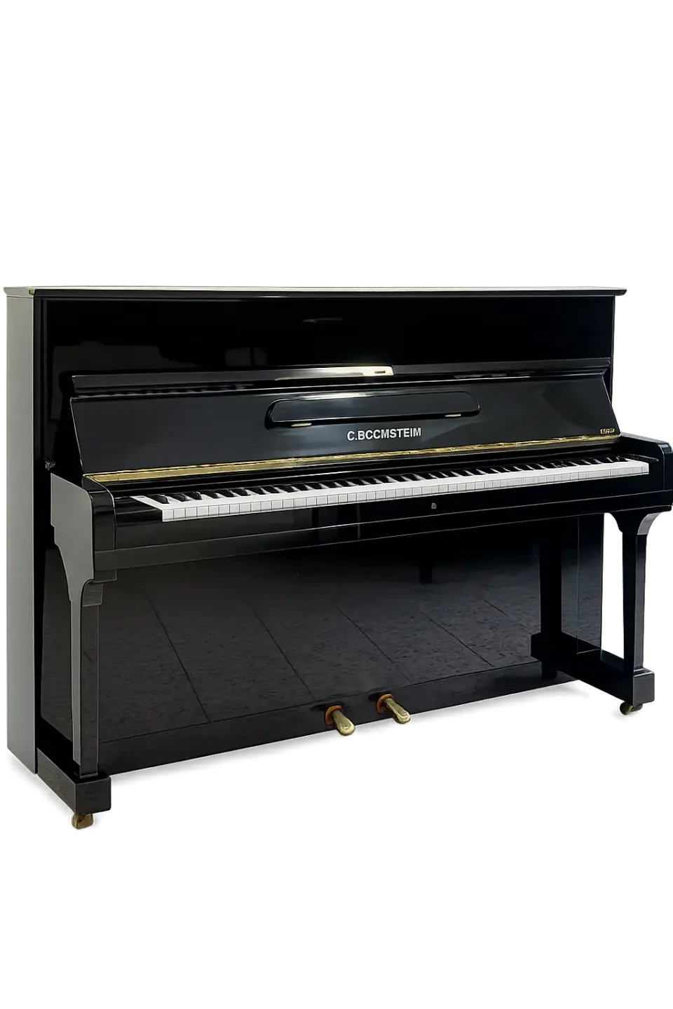 Bechstein 116 pianoforte verticale nero lucido usato