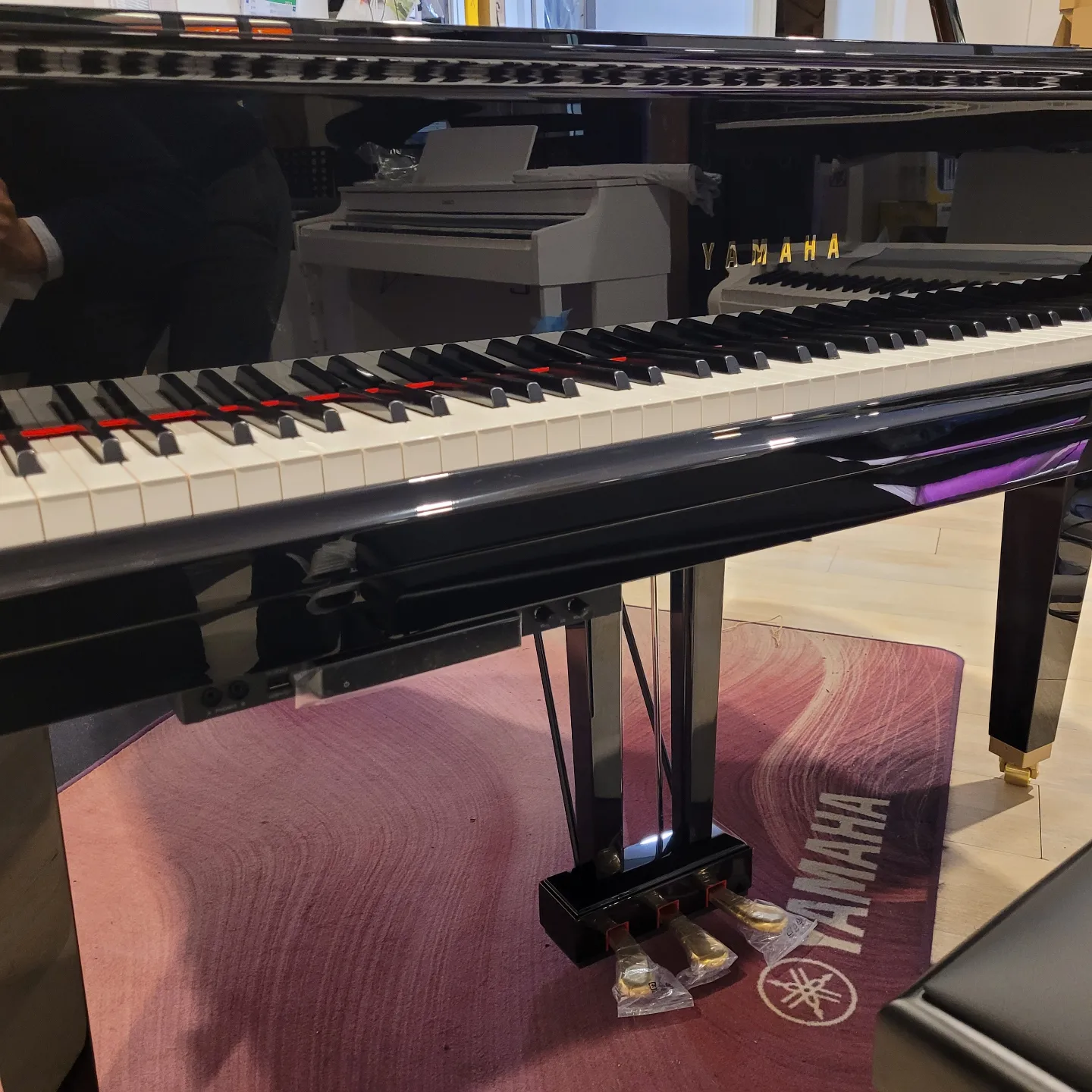 Yamaha GB1K pianoforte a coda nero lucido 151 cm