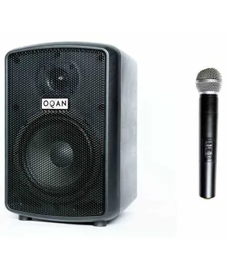 Oqan QLS 6 Diffusore a Batteria con Microfono Cassa