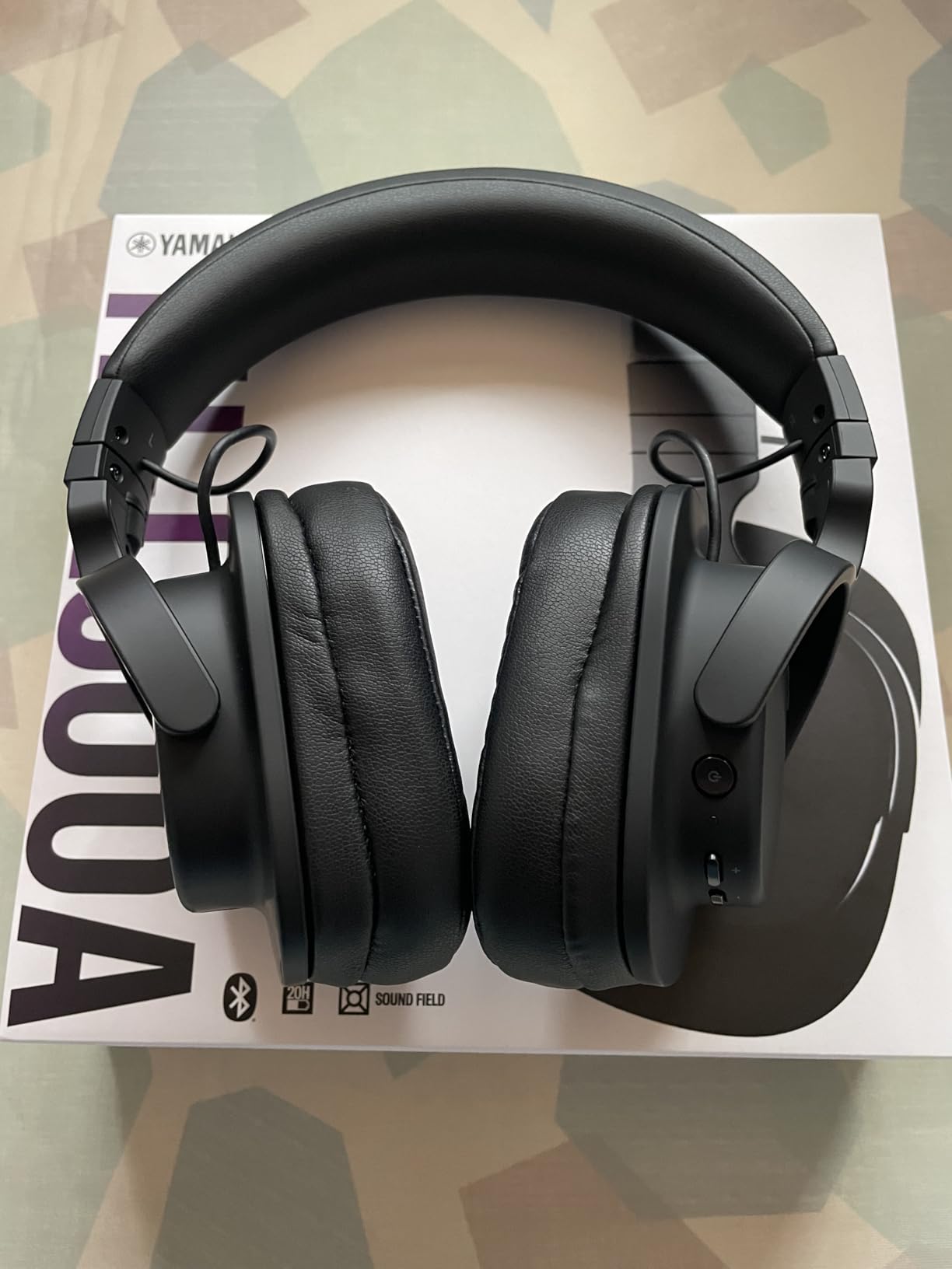 Yamaha YH-L500A Cuffie wireless over-ear nero 3D