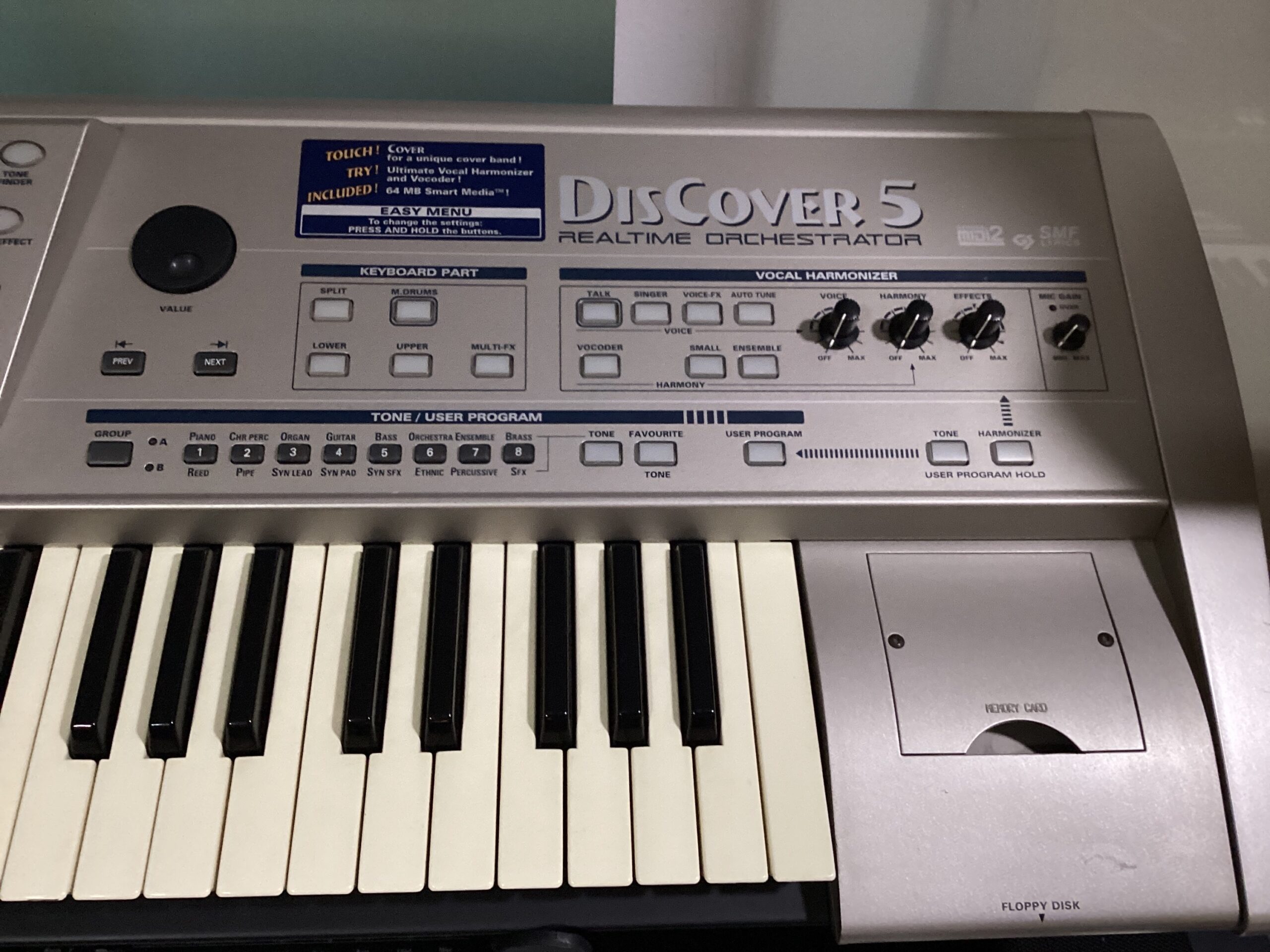 Roland Discover 5 tastiera 61 tasti usata touch