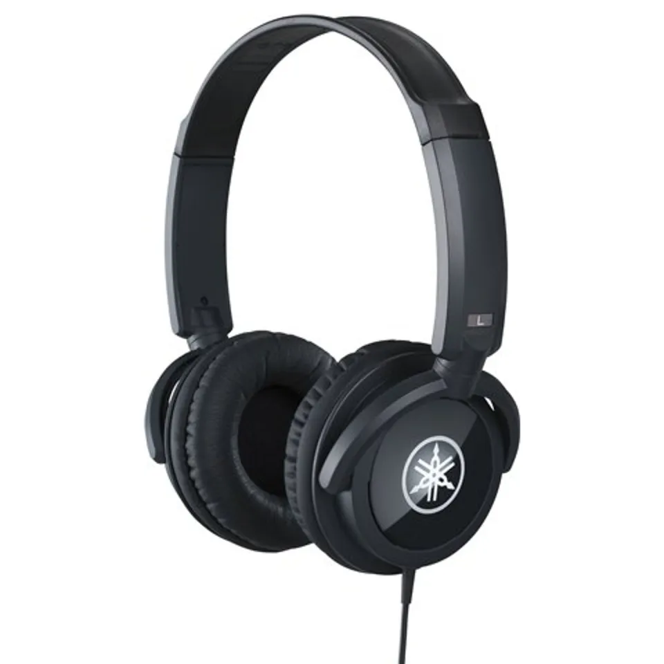 Yamaha HPH-100B Cuffie On Ear Nero suono dinamico