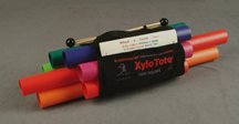 Boomwhackers XyloTote XT8G supporto tubi 8 posti cotone