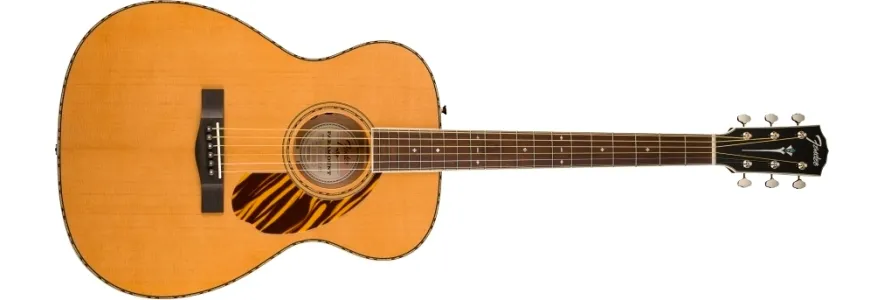 Fender Paramount PO-220E chitarra Orchestra mogano con custodia