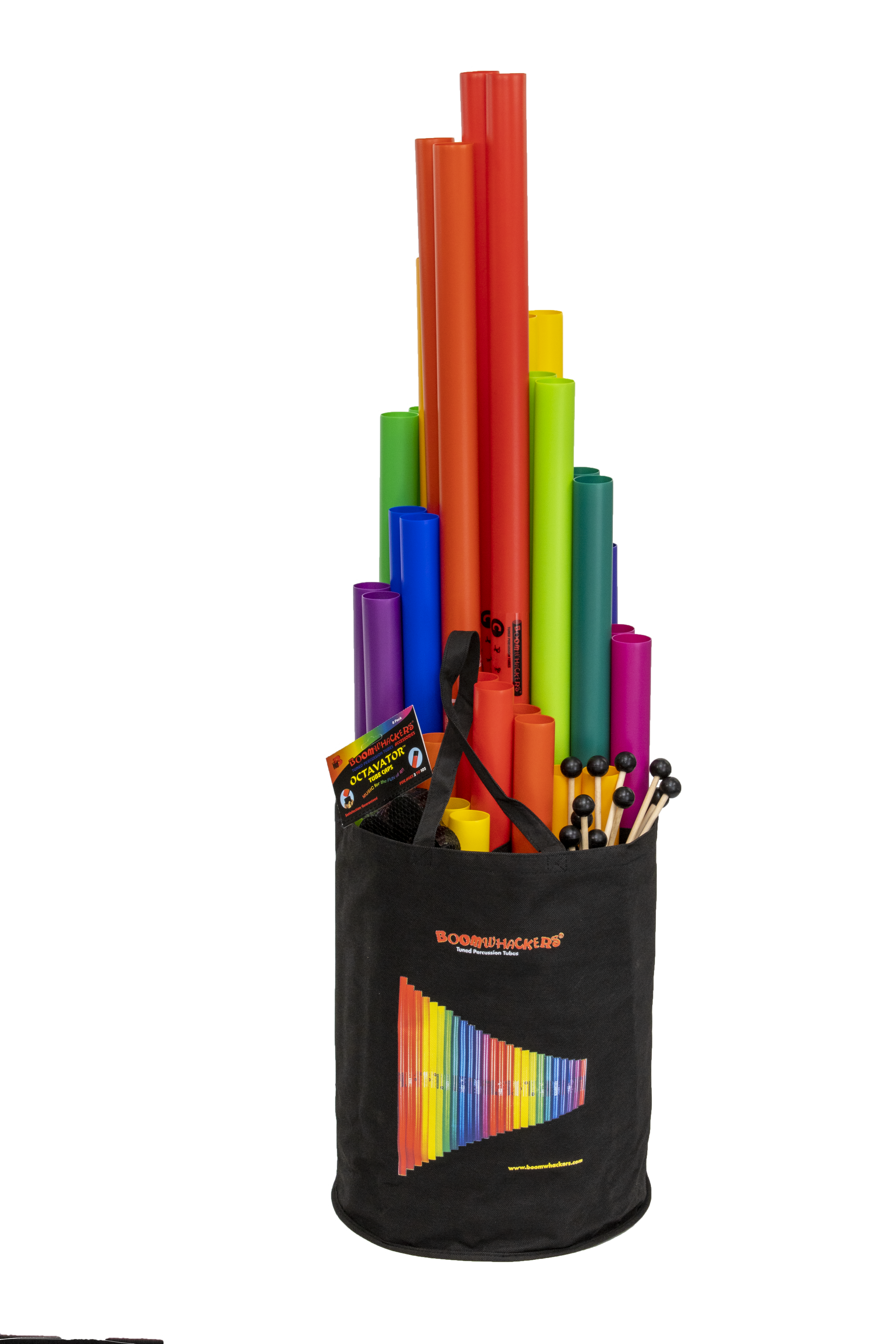Boomwhackers BWTB borsa tubi 54 pezzi in tessuto