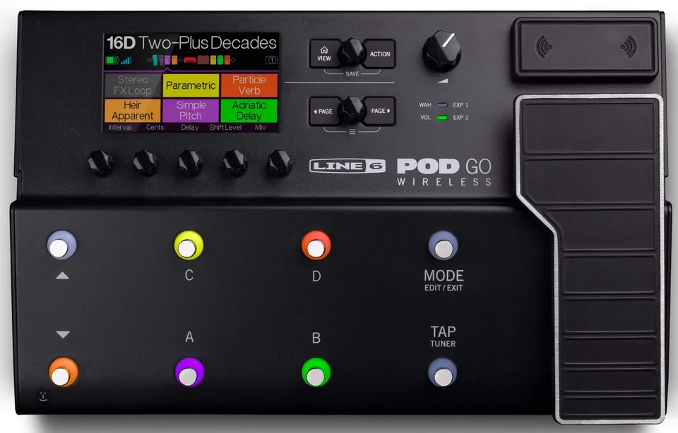 Line 6 POD Go Wireless pedaliera multieffetto Relay G10
