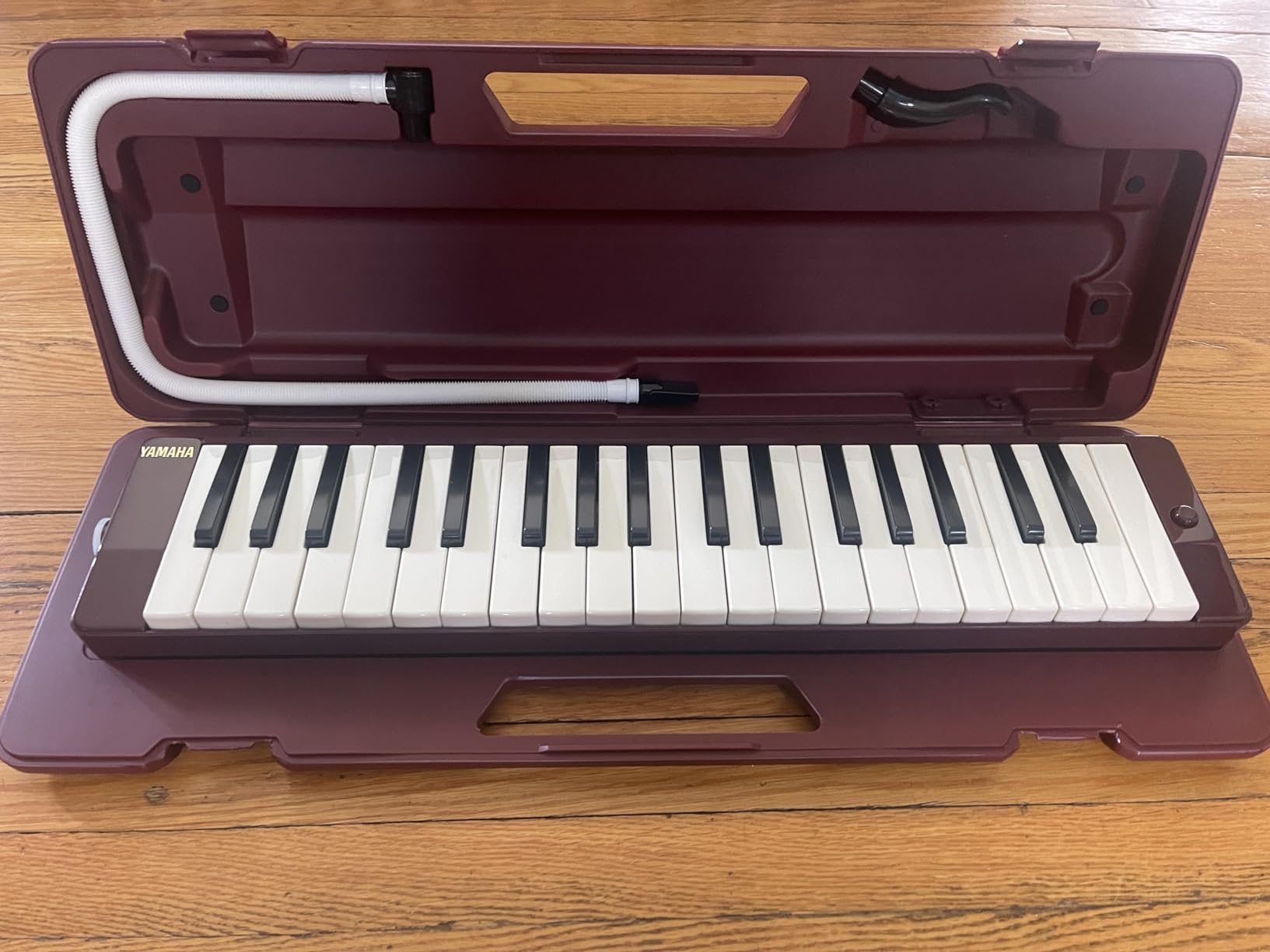 Yamaha P37D02 pianica melodica 37 tasti rosso scuro
